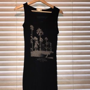 Black maxi dress california